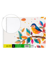 CUADERNO ESP. LIDERPAPEL DIBUJO A5 LISO 20H 90GR.