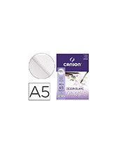 BLOC ENCOLADO CANSON DIBUJO A5 50H. 200GR 2