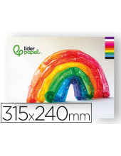 BLOC LIDERPAPEL MANUALIDADES 240X315MM CELOFAN 10H. SURT.