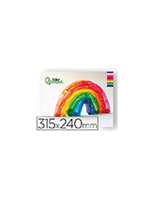 BLOC LIDERPAPEL MANUALIDADES 240X315MM CELOFAN 10H. SURT. 2
