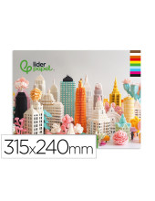 BLOC LIDERPAPEL MANUALIDADES 240X315MM CRESPON 10H. SURT.