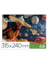 BLOC LIDERPAPEL MANUALIDADES 240X315MM MULTIPLE MATERIAL  62H.