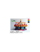 BLOC LIDERPAPEL MANUALIDADES  A3 CARTULINA 10H. 180GR. SURT. 2