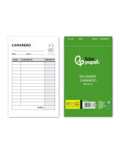 TALONARIO CAMARERO BOLSILLO 85X135 MM 150