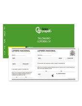 TALONARIO LOTERIA TRES FL.111