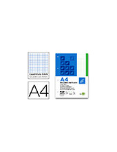 BLOC/RECAMBIO ENCOLADO LIDERPAPEL A4 5MM 1B VE. 100H 70GR. 2