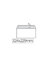 SOBRE N.14 BLANCO DIN C4 229X324 MM TIRA SILICONA CAJA 250 UDS. 2