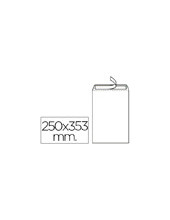 SOBRE BOLSA N10 BLANCO FL.PROLONGADO 250X353MM TIRA SILICONA CAJA 250 2