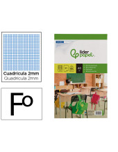BLOC ESP. LIDERPAPEL EXAMENES FL. MILIMETRADO 40H.