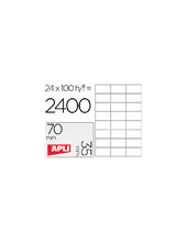 ETIQUETA ADH. APLI 1272 70X35MM 100H. 2