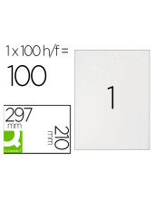 ETIQUETA ADH. Q-CON. 210X297MM 100H.