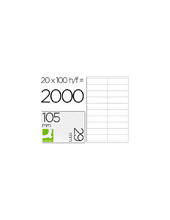 ETIQUETA ADH. Q-CON. 105X29MM 100H. 2