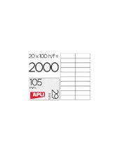 ETIQUETA ADH. APLI 1299 105X29MM 100H. 2