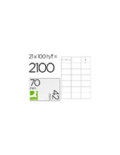 ETIQUETA ADH. Q-CON. 70X42MM 100H. 2