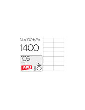 ETIQUETA ADH. APLI 1275 105X40MM 100H. 2