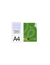 REC.DIN A4 100 H CUADRO 4 MM 4 TAL.C/MARGEN PAPEL 100 GRAMOS 2