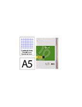 REC.DIN A5 120+20 H CUADRO 5 MM 6 TAL.SIN MARGEN BANDAS 5 COL.PAPEL 7 2