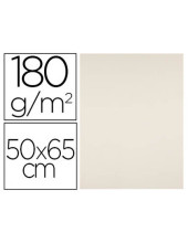 CARTULINA 50X65 CM CREMA 180 GR UD.