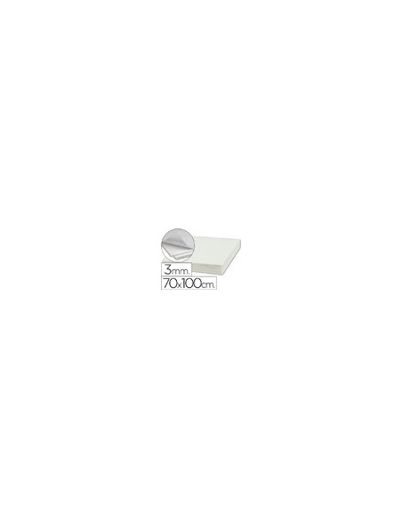 CARTON PLUMA ADH.1 CARA 70X100 CM ESPESOR 3 MM