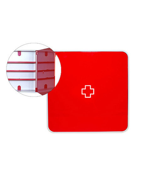ORGANIZADOR PAPERFLOW PLASTICO 3 ESTANTES MEDICINAS 320X70X320MM RJ.