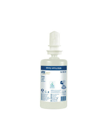 JABON ESPUMA TORK S4 REHIDRATANTE AROMA DELICADO BOTE 1000 ML