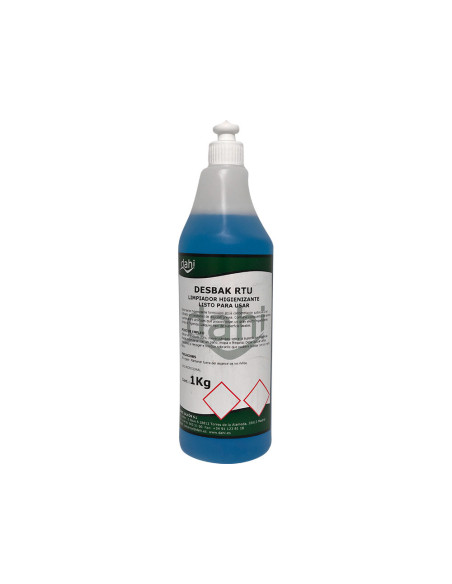 LIMPIADOR BACTERICIDA DESBAKAZUL SIN ACLARADO BOTELLA 1 LITRO