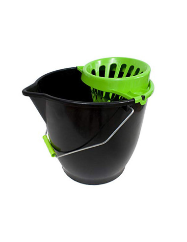CUBO DE FREGONA CON ESCURRIDOR 12 L