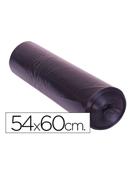 BOLSA BASURA BEN-NET NEGRA 54X60 GALGA 100 ROLLO 25 UDS.