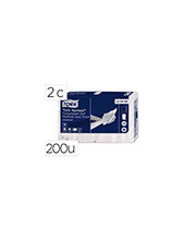TOALLA PAPEL ENGARZADA 2 CAPAS 8,5X21,2 CM 136UD.PARA DISPENSADOR H2 2