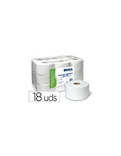 PAPEL HIGIENICO INDUSTRIAL GOFRADO BUGA RECICLADO 2 CAPAS 130 M 2