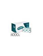 TOALLA PAPEL SECAMANOS AMOOS ENGARZADA 2 CAPAS 23X20CM 4000UD.J720235 2