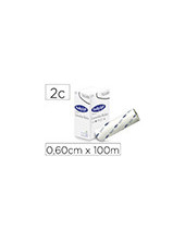 ROLLO PAPEL CAMILLA BULKYSOFT LISO 2 CAPAS ROLLO 0,60 CM X 100MT. 2