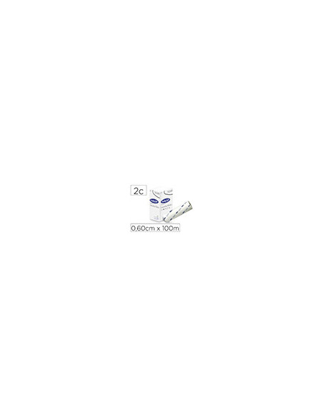 ROLLO PAPEL CAMILLA BULKYSOFT LISO 2 CAPAS ROLLO 0,60 CM X 100MT.