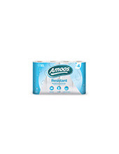 PAPEL COCINA AMOOS 2 CAPAS 100MM  X 224MM  42G/M2 36  PQ.DE 4 ROLLOS 2