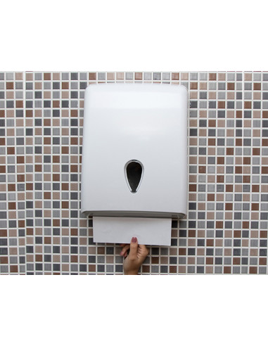 DISPENSADOR TOALLITAS SECAMANOS DAHI ABS BL.370X277X130MM