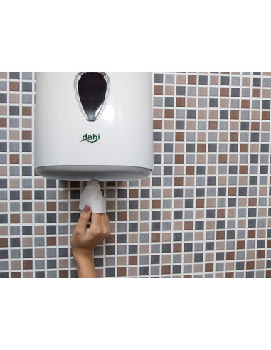 DISPENSADOR PAPEL SECAMANOS DAHI MECHA ABS BL.321X207X220MM
