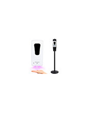 DISPENSADOR GEL Q-CON.AUTO. SENSOR Y SOPORTE METALICO 152CM 1L BL. 2