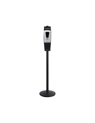 DISPENSADOR GEL Q-CON.AUTO. SENSOR Y SOPORTE METALICO 152CM 1L BL.