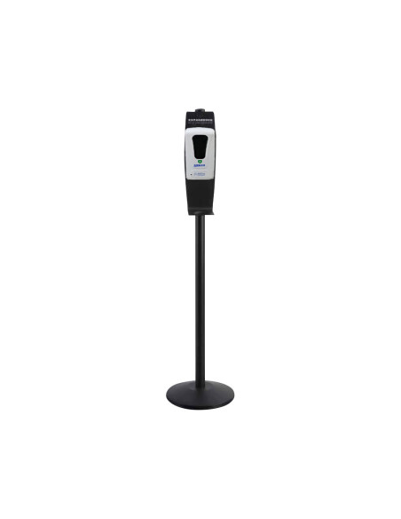 DISPENSADOR GEL Q-CON.AUTO. SENSOR Y SOPORTE METALICO 152CM 1L BL.