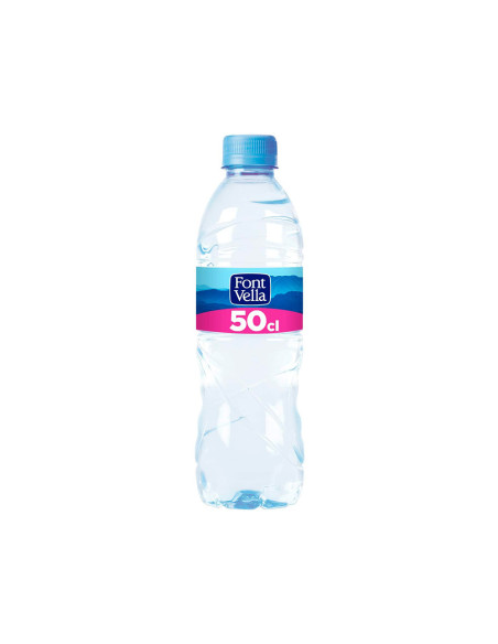AGUA MINERAL NATURAL FONT VELLA BOTELLA DE 500ML