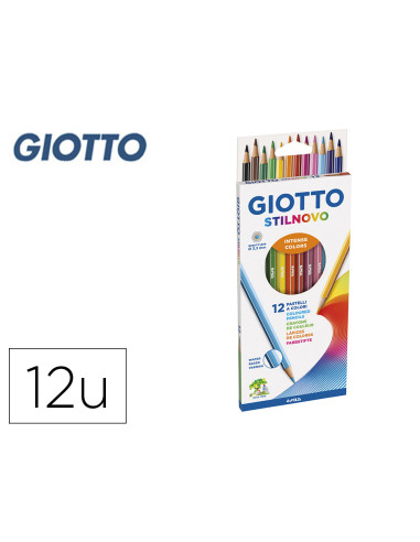 LAPICES COL.GIOTTO STILNOVO 12 COL.UD.