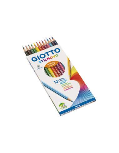 LAPICES COL.GIOTTO STILNOVO 12 COL.UD.