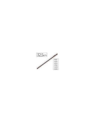 ESCALA MOR 1632.20 1:100-200-250-300-400-500 30 CM ESTUCHE RIGIDO COL