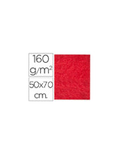 FIELTRO LIDERPAPEL 50X70CM ROJO 160G/M2 2