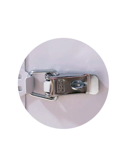 BOTIQUIN Q-CON.METALICO 4 COMP.VACIO PRIMEROS AUXILIOS 330X360X120MM