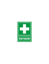 PICTOGRAMA SYSSA SEÑAL DE BOTIQUIN EN PVC 210X297 MM 2