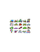 JUEGO ANDREUTOYS VEHICULOS MAGNETICO 8 CM  20 UD.SURTI 20,6X19X4,5 CM 2