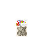 GLOBO 100% LATEX BIODEGRADABLE MET.PLATA 15 UD. 2