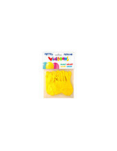 GLOBOS PASTEL AMARILLO BOLSA DE 20 UNIDADES 2