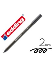 ROTULADOR EDDING PUNTA FIBRA 1300 NEGRO PUNTA RED.0.5 MM